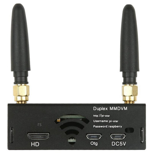 2X Duplex MMDVM Hotspot Wifi Digitalt Röstmodem Stöder DSTAR/P25/DMR för Raspberry Pi 3/Zero W