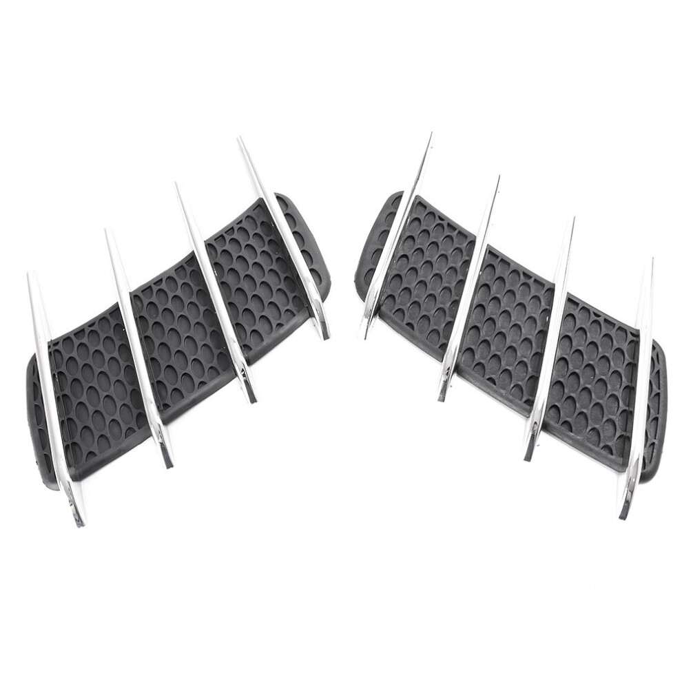 Car Hood Vent Abs Cover Pair, Universal Hood Scoop For Enhanced Airflow And Sporty Hood Appearance 9073542742494