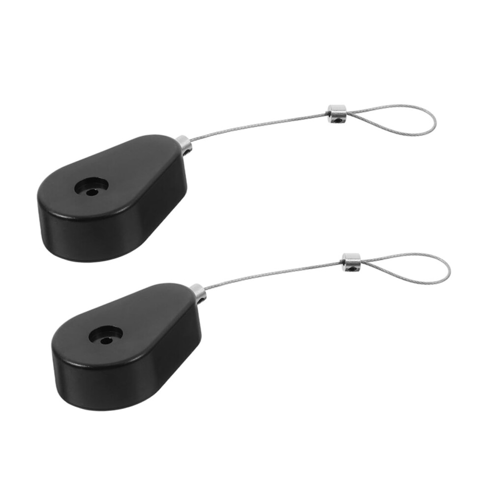 2Pcs Retractable Security Tether Lock For Electronics With Fast Autoretract Mechanism 9092120848342
