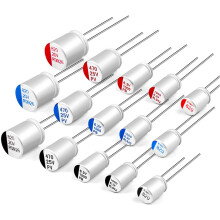 10PCS 100V 10uF Solid Capacitor for Motherboard and Graphics Card, Low ESR Temperature 105C