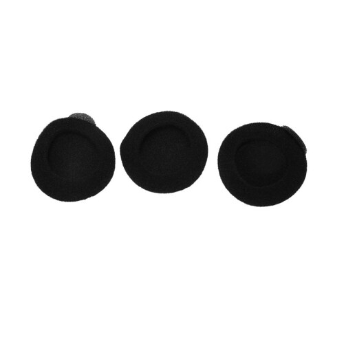 16 Pair 55mm Replacement Earphone Pad Covers for Headset Headphone Black 2