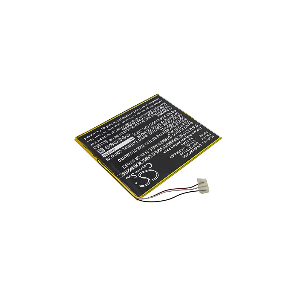 Replacement Battery Gsp30134138 6300Mah For Nook 10.1 Barnes And Noble Tablet With Extended Battery Life And Safety Protection 9092120273380