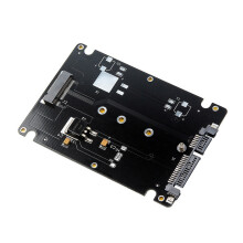 3X M.2 NGFF to 2.5 Inch SSD/MSATA to Adapter Card Case (B Key for PC Adapter M2 +M Desktop Socket NGFF )