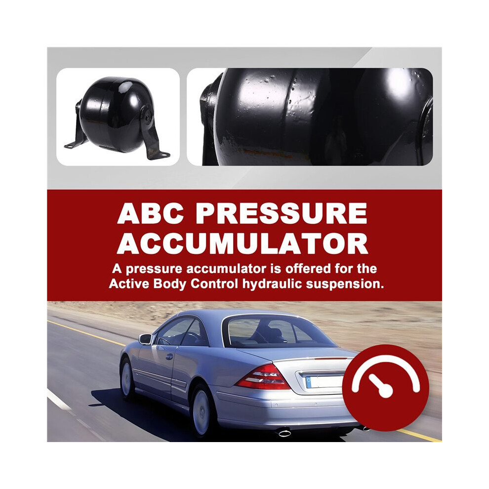 2X Abc Pressure Accumulator For - Cl C215 W215 S W220 Sl R230 A2203270115 6032985002391