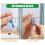 9pcs Quick Release Detachable Keychain, Double Rings Pull Apart Keychain, Spring Split Snap Seperate Keychain 3