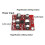 10PCS  5V-15V AD828 Stereo Preamp Preamplifier Module AMP Module Microphone Preamp Module 6