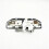 4X Car Tailgate Handle for  Hunter F70 Cargo Box Handle Rear Trunk Handle Tail Door Buckle Electroplating Handle 4