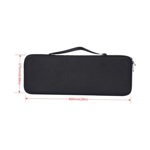 Keyboard Case Black with ScratchResistant Protection, Soft Lining and Dustproof Secure Closure 1