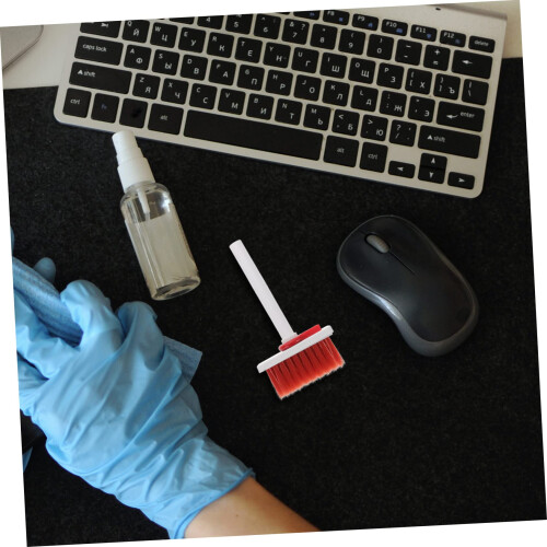 Mini Keyboard Cleaning Brush for Electronics with Soft Non‑Scratch Bristles and Precise Dust Removal 2