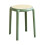 Plastic Stacking Stools Set of 2, Rattan Style Stackable Kitchen Stools for Dining Classroom, Compact Space Saving Design 1