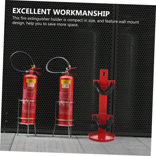 Heavy Duty Fire Extinguisher Mounting Bracket with Secure Strap for RVs Trucks and Vehicle Interior 2