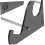 Acrylic Keyboard Stand for Mechanical Keyboards, Tilted Clear Rack with Space Saving Design 2