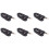 6X DIY Replacement Leather Bag Shoulder Strap Handle  Body Adjustable 140 X 2cm, Black 1