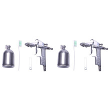 2X Power Tool Spray-Gun 0.5Mm Nozzle K-3 Spray-Gun Air Paint Spray-Gun Airbrush for Painting Car Aerograph