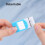 Portable Metal Ring Key Organizer with 40 Spring Hooks & Key Tags with Ring and Label Window 3