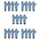 5X Einspritzventil für  206 207 307CC 2003-2010  C4 2003-2010 0280156139 1