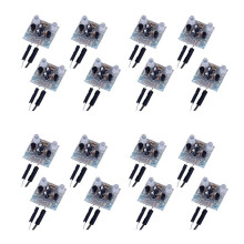 16-Piece Set 5mm LED Flash DIY Kit Electronic  Kit PCB Circuit Welding Skills Learning Training Kit