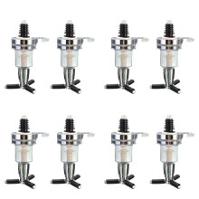 8Pcs 45Ml/1.5Oz Bar Butler Wall Mounted Replacement Nozzle Shot Dispenser for Revolving Liquor Caddy Bottle Holder