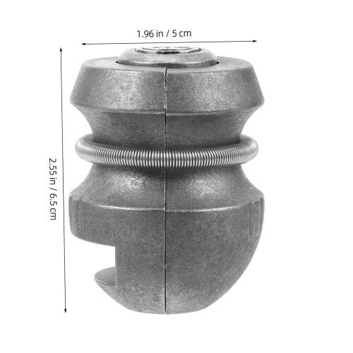 Heavy Duty Trailer Hitch Lock with AntiTheft System, Easy Installation, Fits 50mm Ball Coupler 1