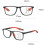 Progressive Multifocal Reading Glasses Men With Spring Hinge Transition Blue Light Blocking Computer Readers 5