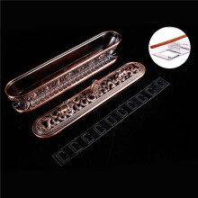 3X Tibet Incense Burner Antique Handmade Incense Stick Holder Zen Teahouse Home Office Decoration Crafts Ornaments 3