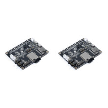2X ESP32 Serieel Naar WiFi Aduio-Kit Multifunctionele Draagbare Audio-Ontwikkelkaart WiFi+-Module