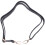 6X DIY Replacement Leather Bag Shoulder Strap Handle  Body Adjustable 140 X 2cm, Black 2