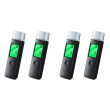 4X Etilometro Ricaricabile Portatile Etilometro Tester per Individui e Case Tester per Insufflazione di Guida In Stato di Ebbrezza