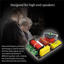 2X 200W 2 Way HiFi Speaker Frequency Dividers 2800Hz for Aurelia Speaker Audio Crossover Filter Home Theate DIY Speakers