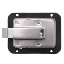 2X Paddle Slam with Lock & Key Travel Trailer Lock Stainless Steel RV Door Heavy Duty Flush Handle