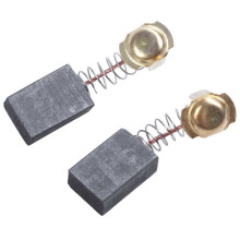 100 StüCke 17 X 13 X 7Mm Elektrowerkzeug Motor KohlebüRste 999038 für Schwarz + Gold + Silber