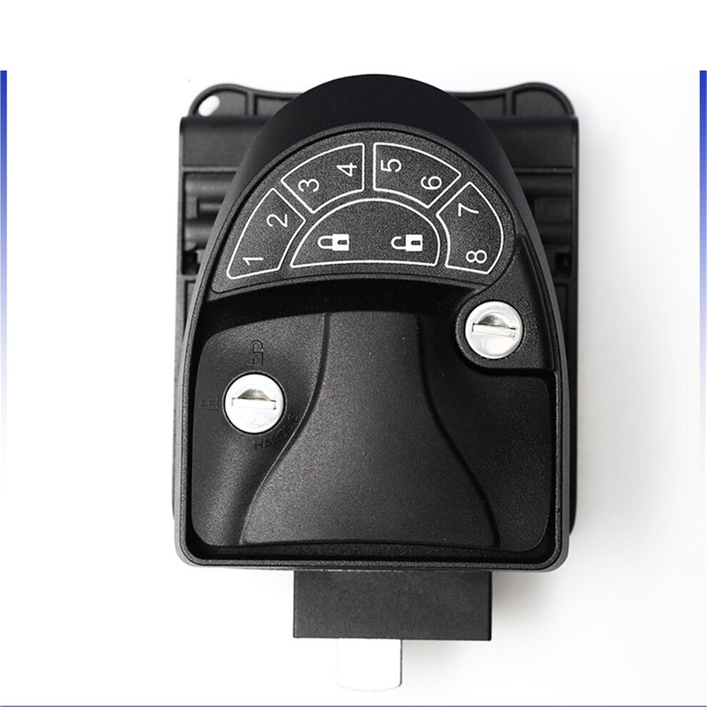 Rv Keyless Entry Door Lock With Remote And Deadbolt, Zinc Alloy Electronic Keypad Lock For Camper A79022 9330225046011