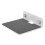 2X Wandgemonteerde Houder Multifunctionele Draagbare Luidspreker Wandplank voor Webcam Mobiele Telefoons Routerluidspreker Wit 2