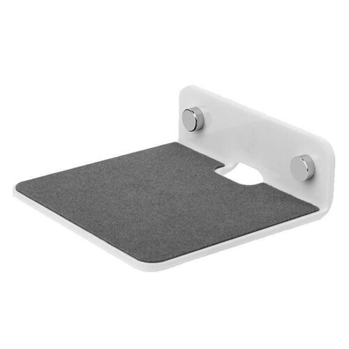 2X Wandgemonteerde Houder Multifunctionele Draagbare Luidspreker Wandplank voor Webcam Mobiele Telefoons Routerluidspreker Wit 1