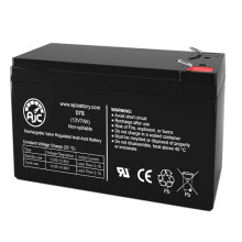 12V 7Ah Sealed Lead Acid Battery, Reliable Backup Power, Easy Replacement for GS127 Alarm System