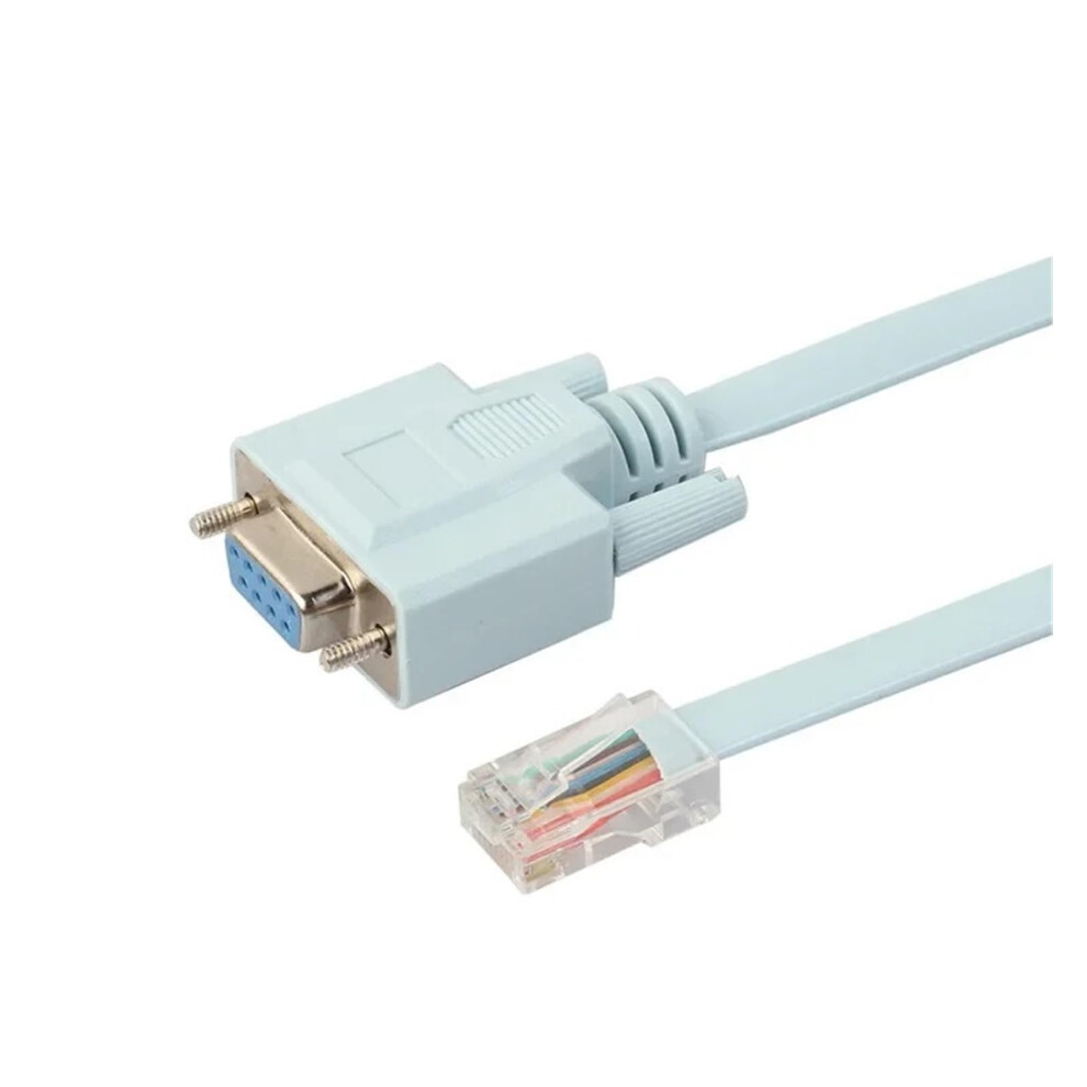 Rj45 To Rs232 Serial Adapter 1.5M Console Cable For Router Switch, Stable Signal Transmission 9092120226126