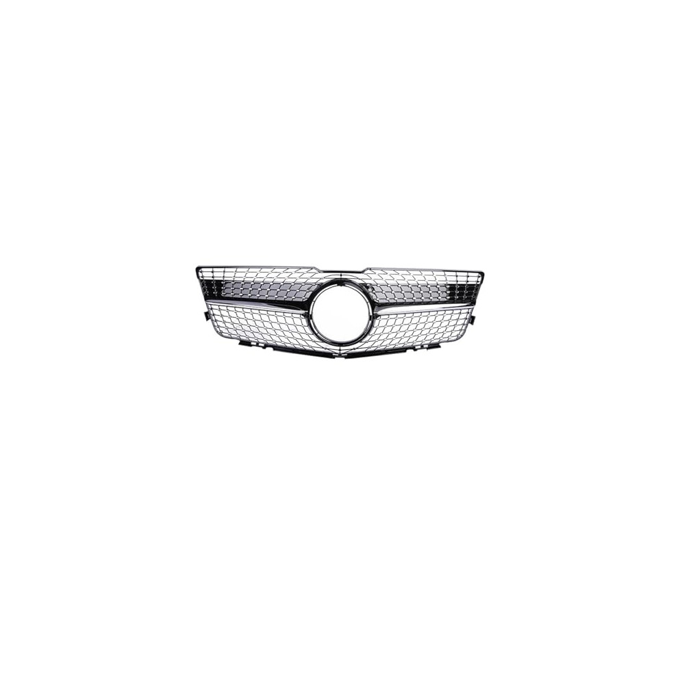 Front Grille Panamericana Gt 20082015 For Mercedes Glk X204 Glk 300 350 400 Black/Silver 9092120226027