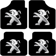 Custom Fit Car Floor Mats for Peugeot 207 Sedan 20062014, All Weather Velvet Carpet with Double Stitch Durability