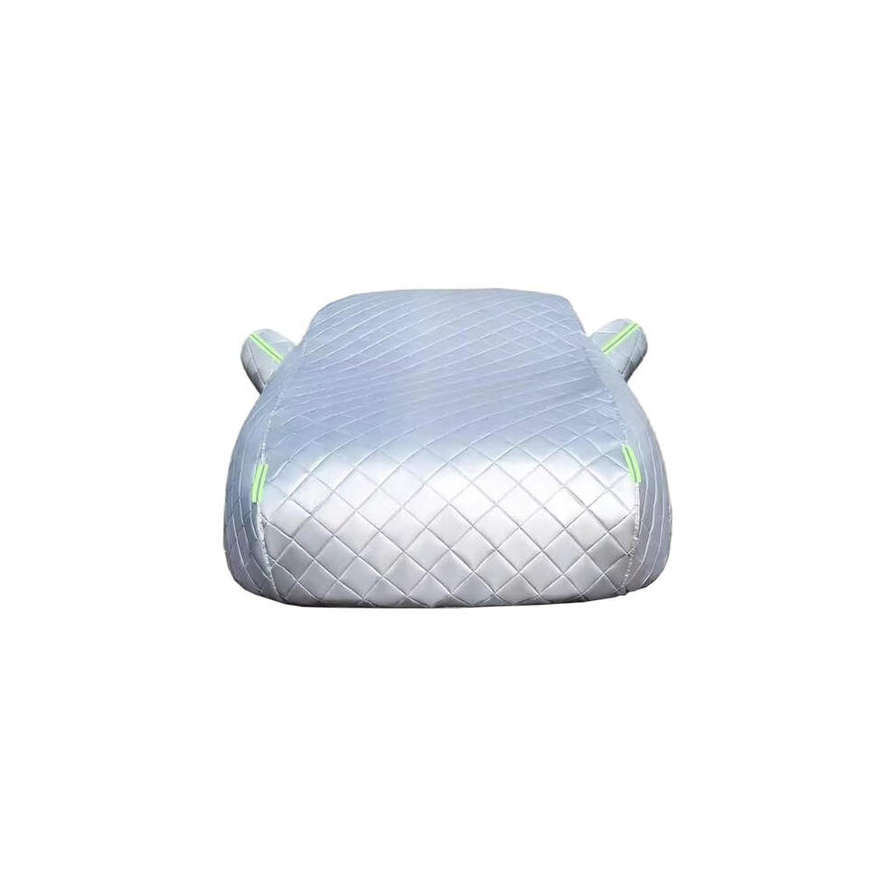 Hail Protection Car Cover For Chevy Ado 1500 20192025 Regular Cab 6.5 Ft Bed, Allweather Waterproof, Windproof Fit Silver/Black 9073542742890