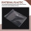 50PCS Transparent Waterproof Envelope Folder with Buttons, A4 Size, Thickened Plastic Material for School Office 10