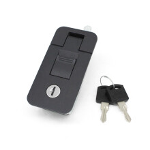 Zinc Alloy Push Button Door Lock Large Trigger Latch Compression Lever for Truck Topper Camper 1Pcs