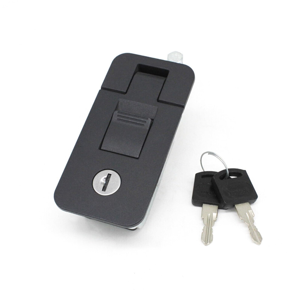 Zinc Alloy Push Button Door Lock Large Trigger Latch Compression Lever For Truck Topper Camper 1Pcs 9092120851083