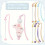 7pc DIY Beadable Bookmarks Bulk,Beadable Bookmarks Pendant Bar,  Beaded Book Lanyards Chains for Students Teachers 6