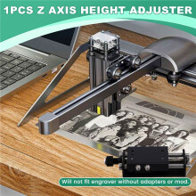 Z Axis Height Adjuster, Z Axis Lift Focus Control Set for TTS 25 TTS 55 TT-5.5S Engraver, Module Lifting