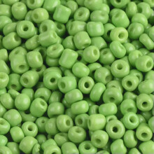 Wholesale 1000/500/200pcs 2mm 3mm 4mm Tiny Round Opaque Glass Loose Spacer Beads-Light Green-3mm (500pcs)