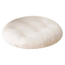 Soft Fluffy Artificial Lambswool Seat Cushion – Square & Round Chair Pads for Home, Office, Meditation – Compatible with Standard Chairs
