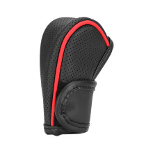Leather Car Gear Shift Cover – Anti-Slip, Dust & Waterproof, Soft Breathable Universal Shift Knob Protector, Compatible with Car
