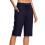 Dam Yogashorts Lös passform Stretchiga Bermudashorts 1