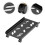 Adjustable PC Tower Stand with Locking Casters, Ventilated Steel Base for Gaming and Office Use 3