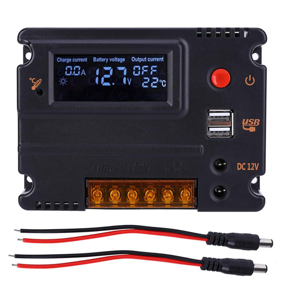 20A Mppt Solar Charge Controller Intelligent Battery Control For Lifepo4 And Off Grid Systems 9092120851946